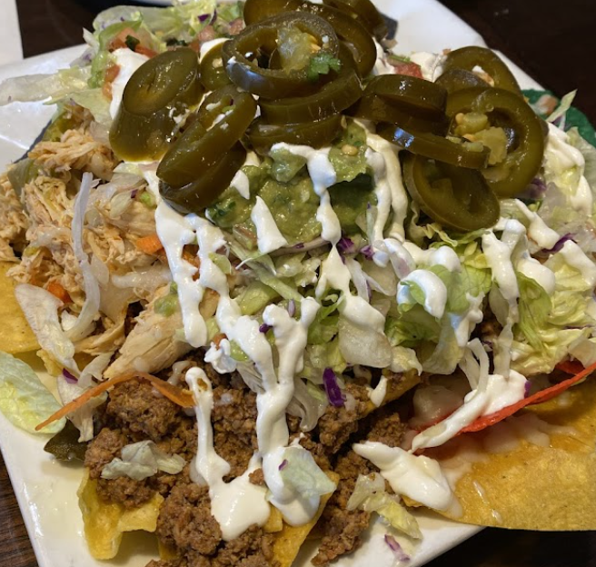 Las Carretas Mexican Restaurant signature dishes Cazuela EsquitesNachos SupremosBuffalo Wings